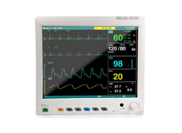 Screen touch patient monitor